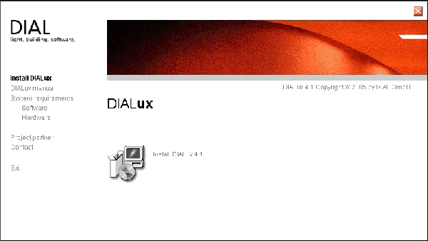 DIALux CD browser
